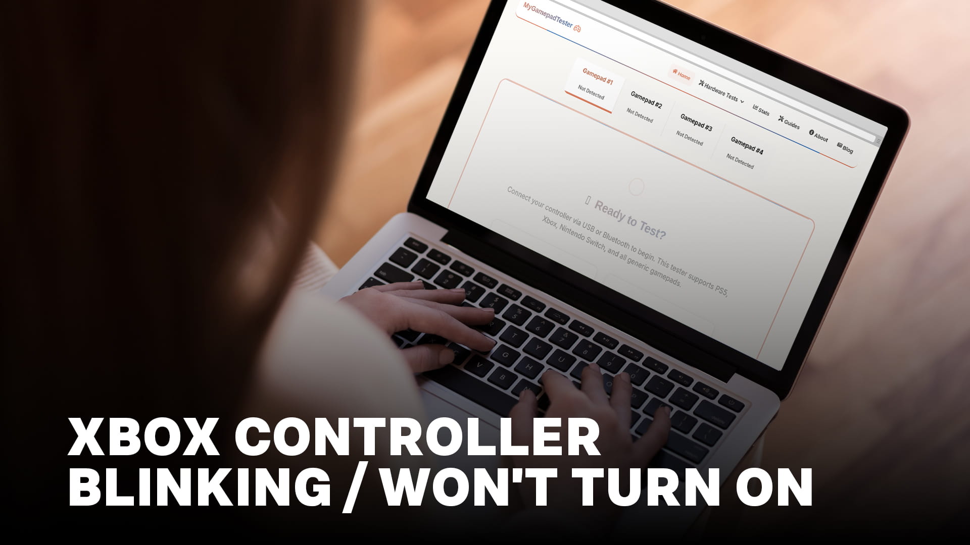 Xbox Controller Blinking / Won't Turn On