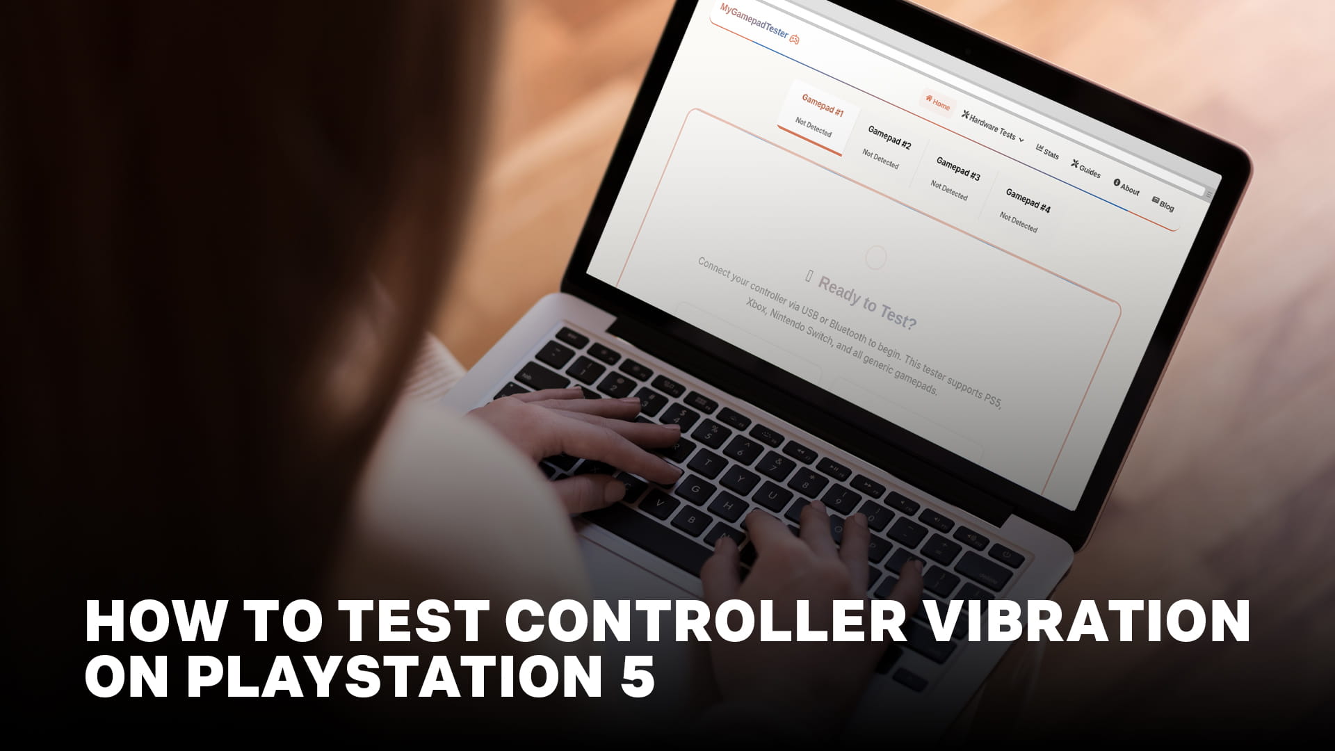 How to Test Controller Vibration on PlayStation 5
