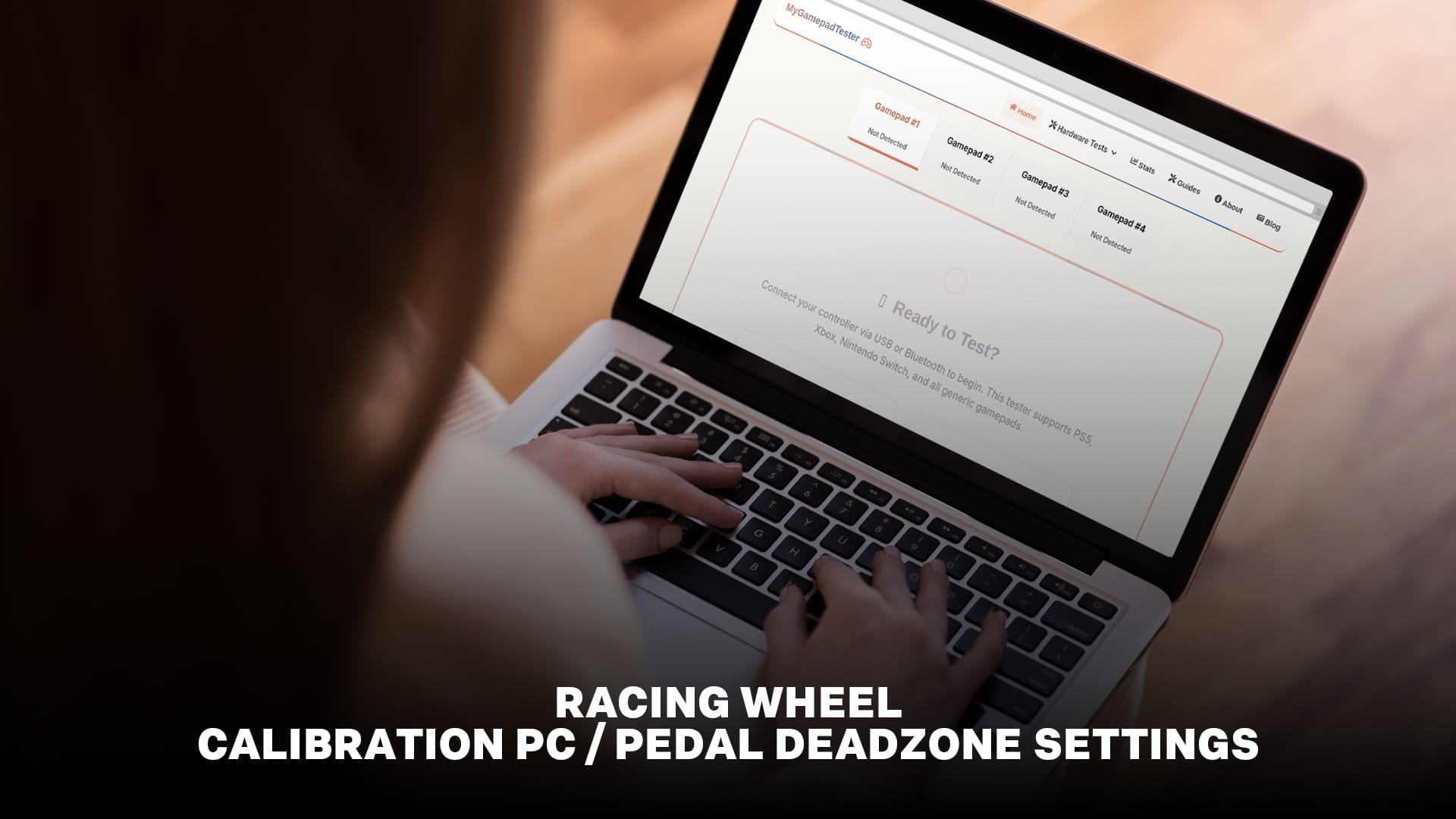 Racing Wheel Calibration PC / Pedal Deadzone Settings