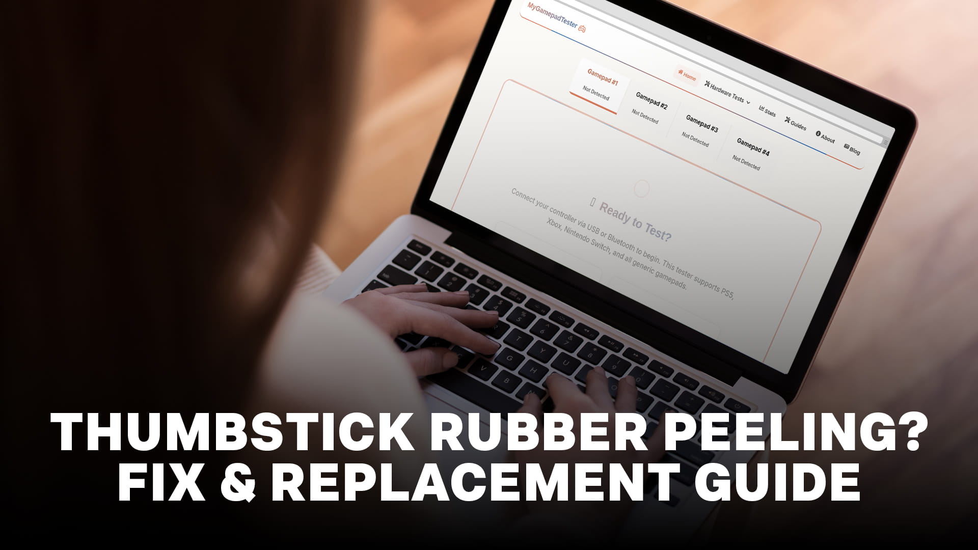 Thumbstick Rubber Peeling? Fix & Replacement Guide