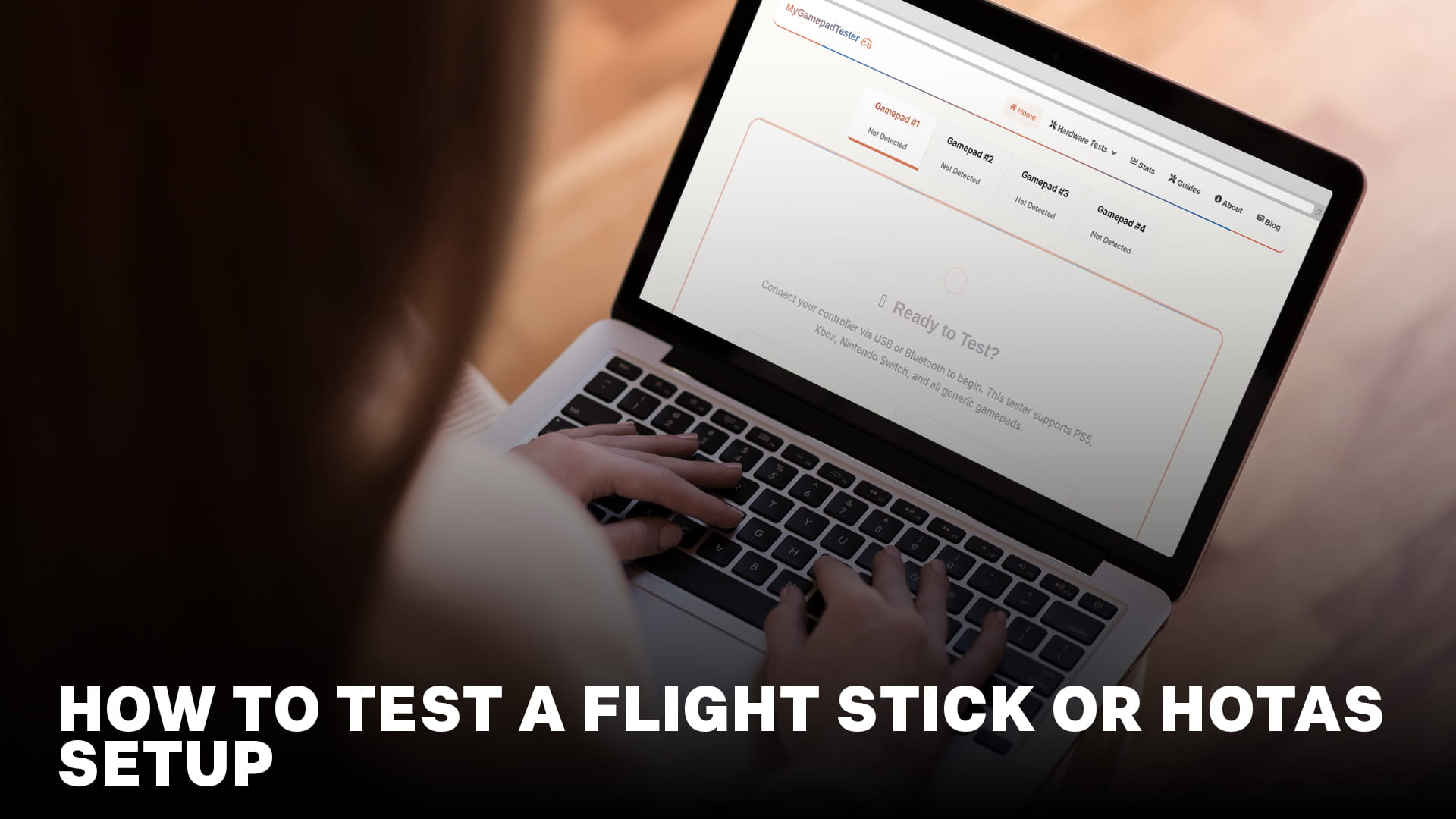 How to Test a Flight Stick or HOTAS Setup