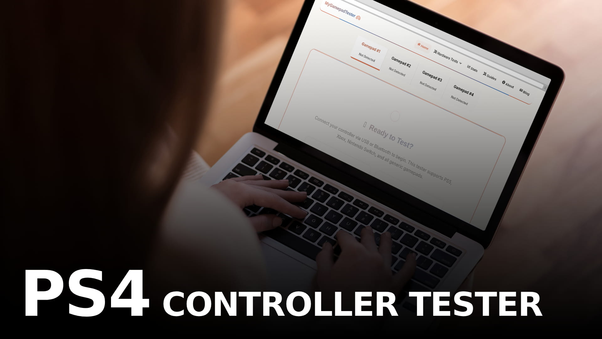PS4 Controller Tester