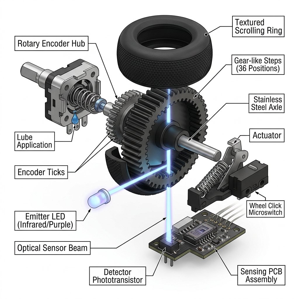 Mouse Scroll Encoder Internals