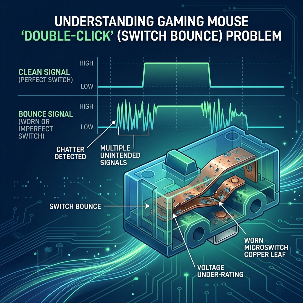 Mouse Switch Chatter Waveform